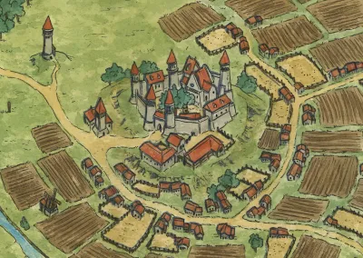 Burle: A Borderland Stronghold in Greyhawk