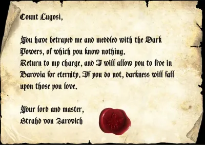 Letters, books, scrolls in TTRPGs